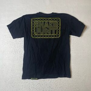 Shake Junt Black T Shirt Wussup Haters Graphic Print‎ Size Medium